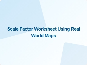 Master Scale Factor Calculations with Real-World Maps